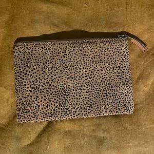 Calf Hair Pouch Clutch : Spotted Edition